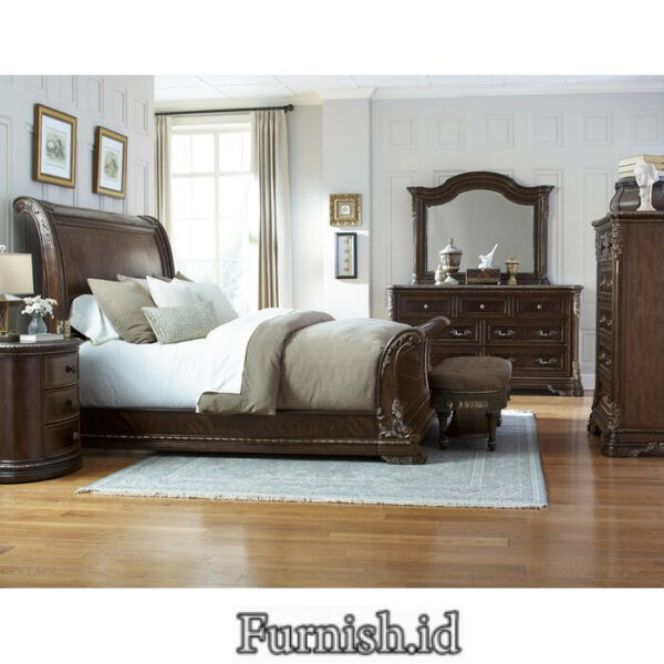 Set Kamar Mewah Hepburn Sleigh